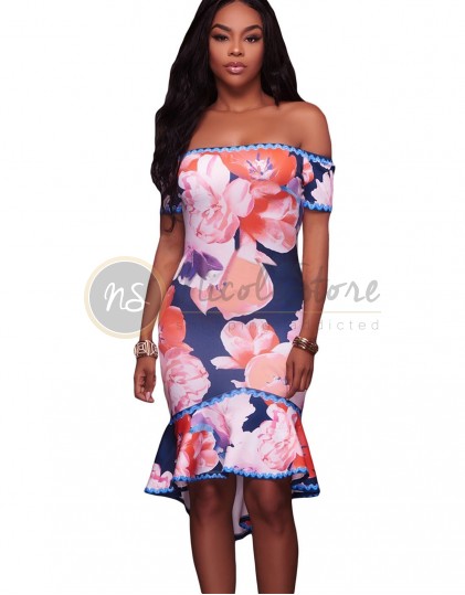 Rochie cu Imprimeu Floral